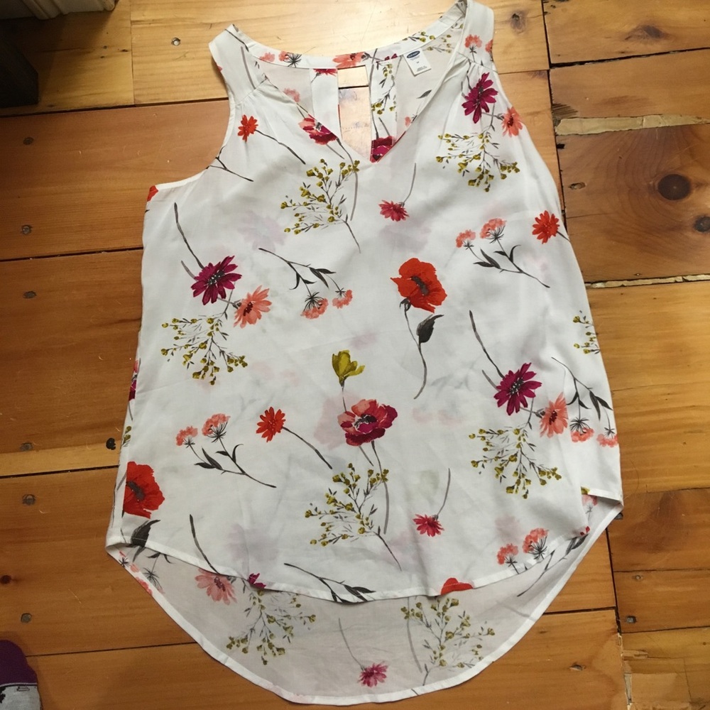 Old Navy floral tank top